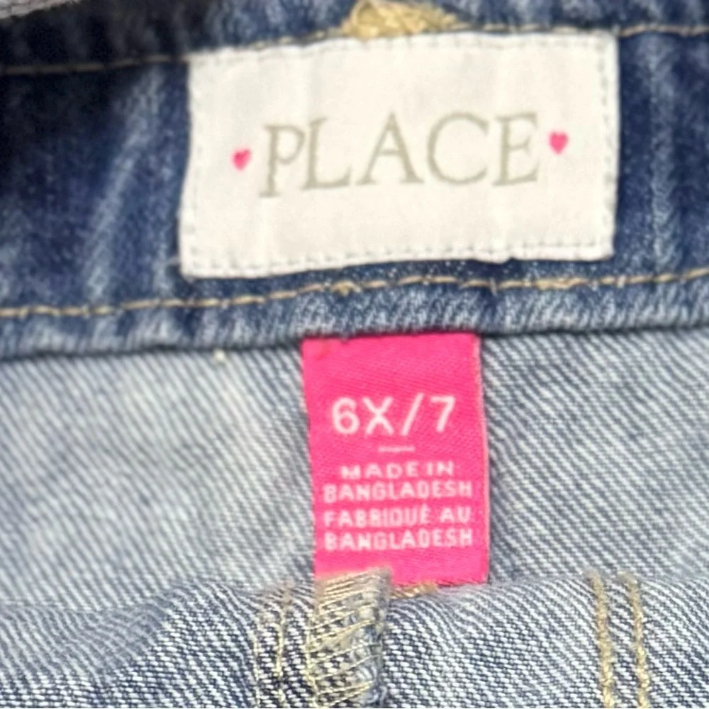 The Children's Place Blue Tie-Dye Overalls